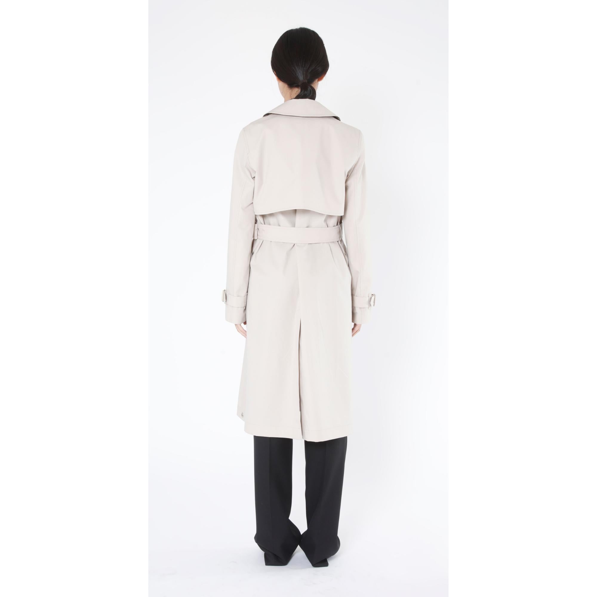 코튼 벨트 트렌치코트