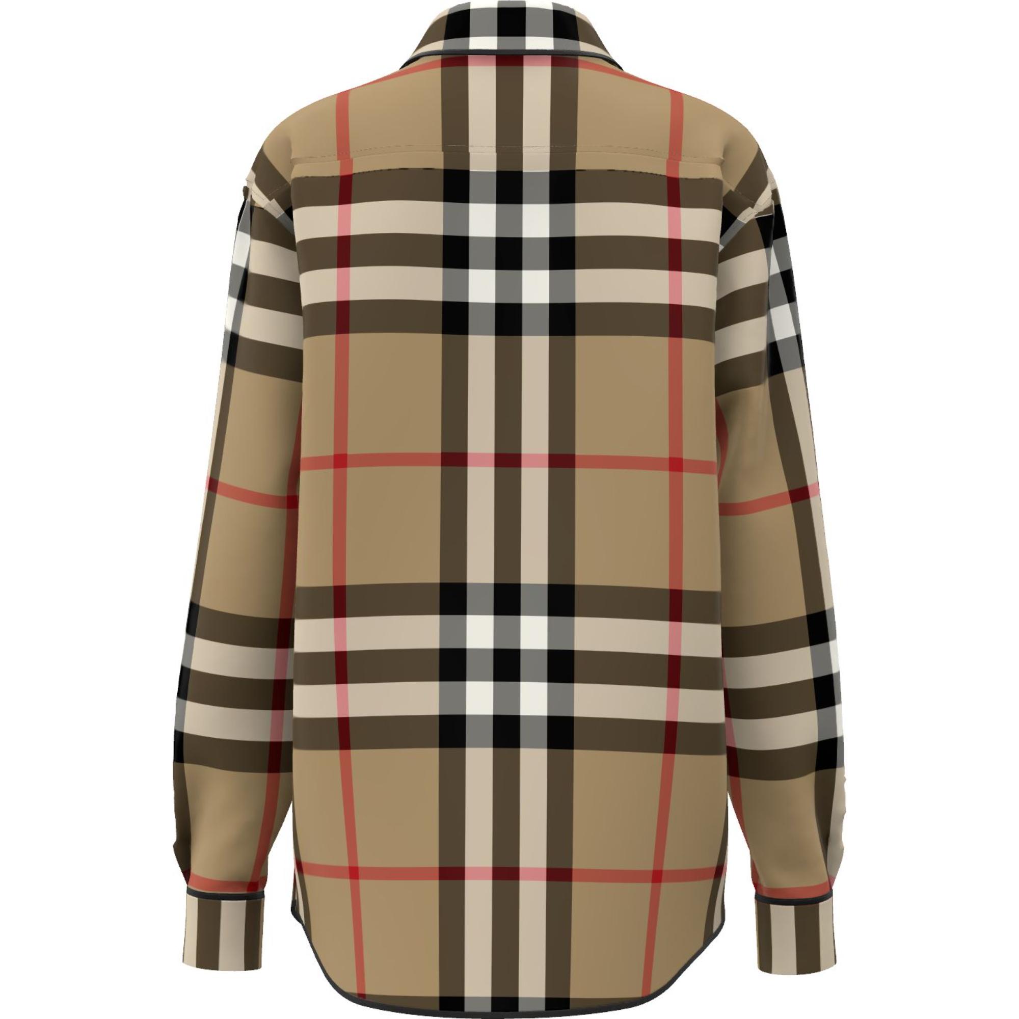 이그재저레이트 체크 코튼 셔츠