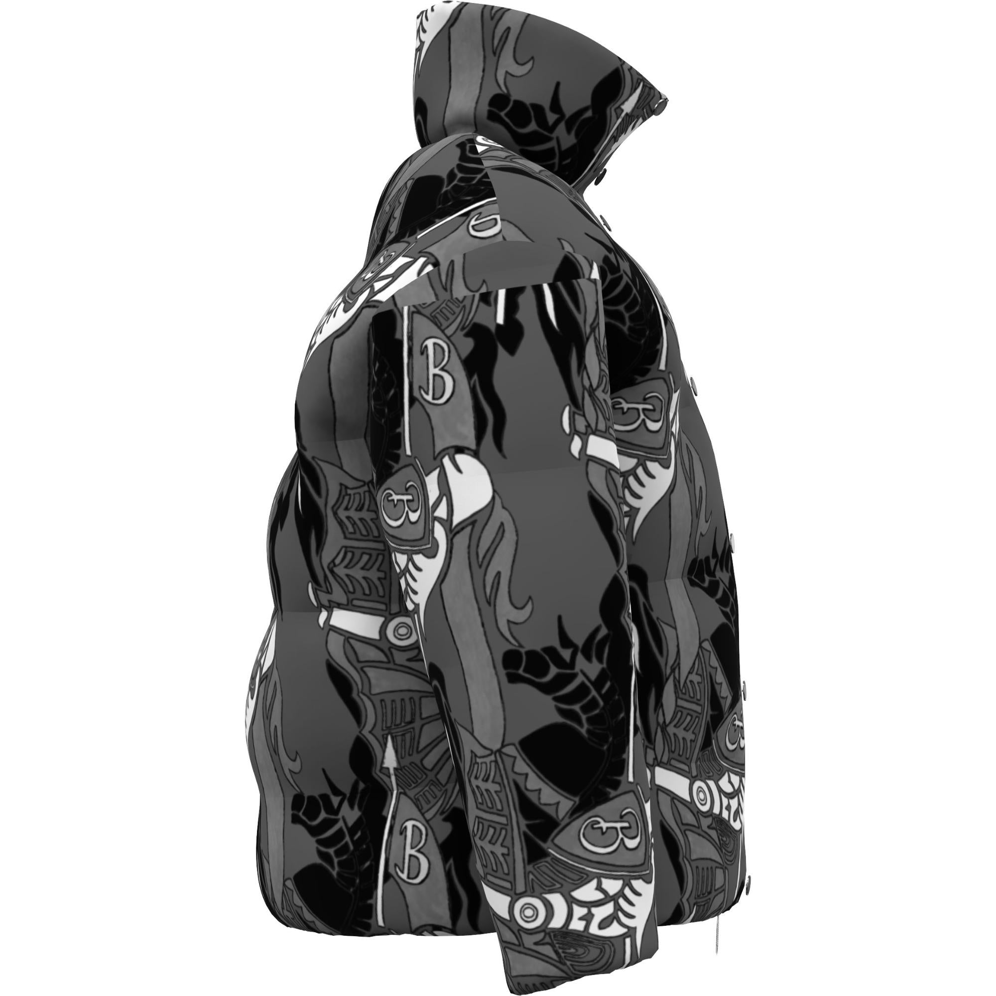 EKD 퍼넬넥 퍼퍼 재킷