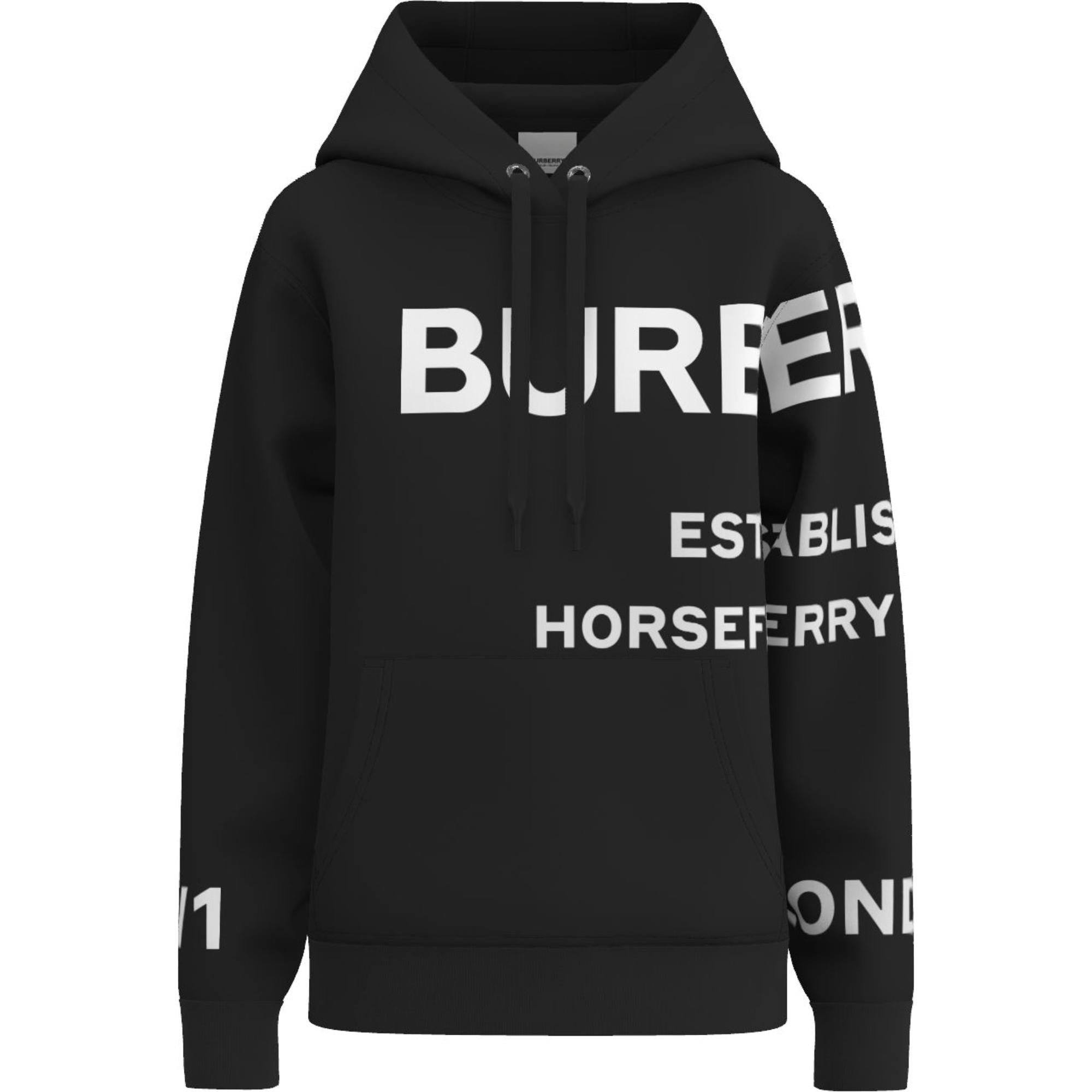 호스페리 프린트 코튼 오버사이즈 후디