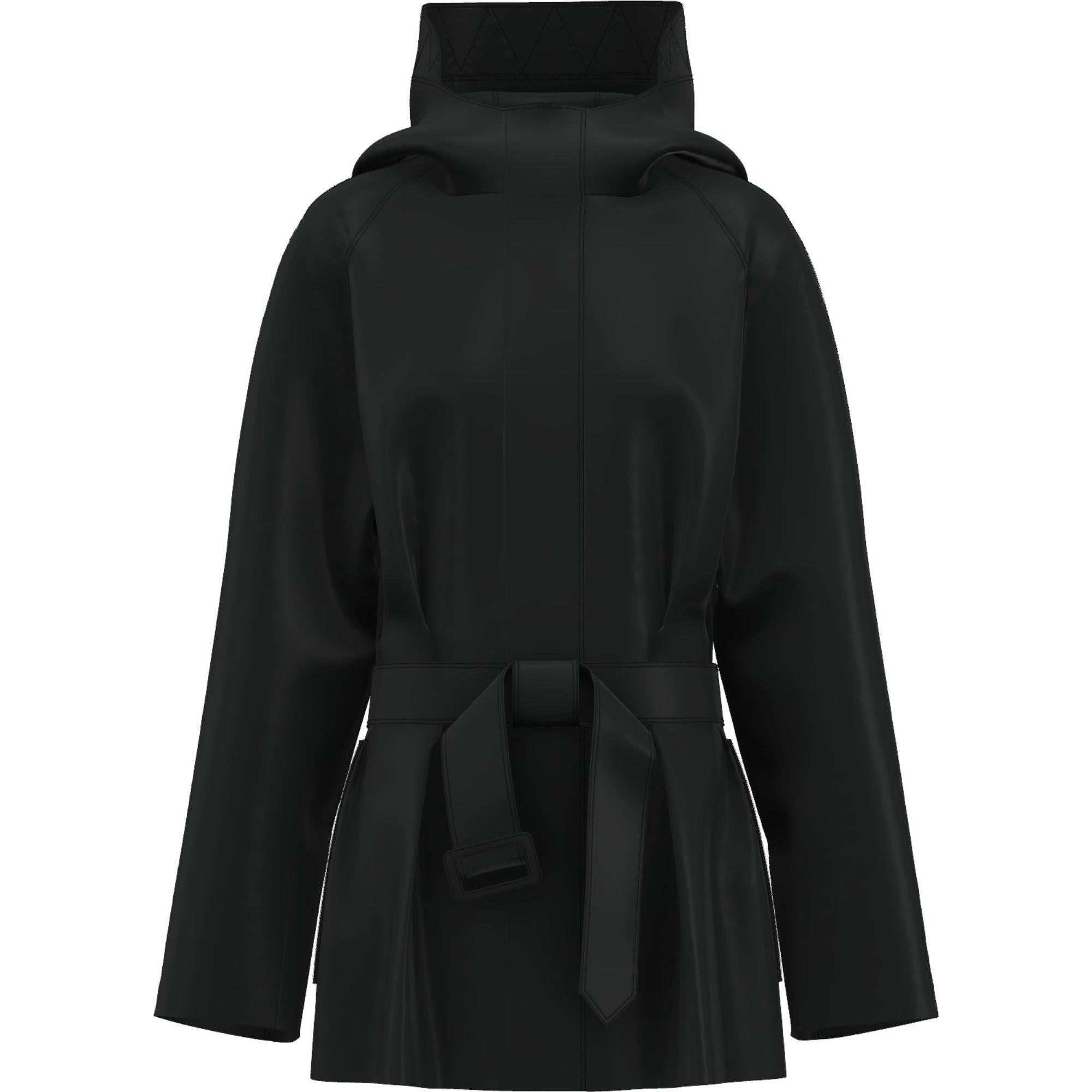 코튼 블렌드 파카