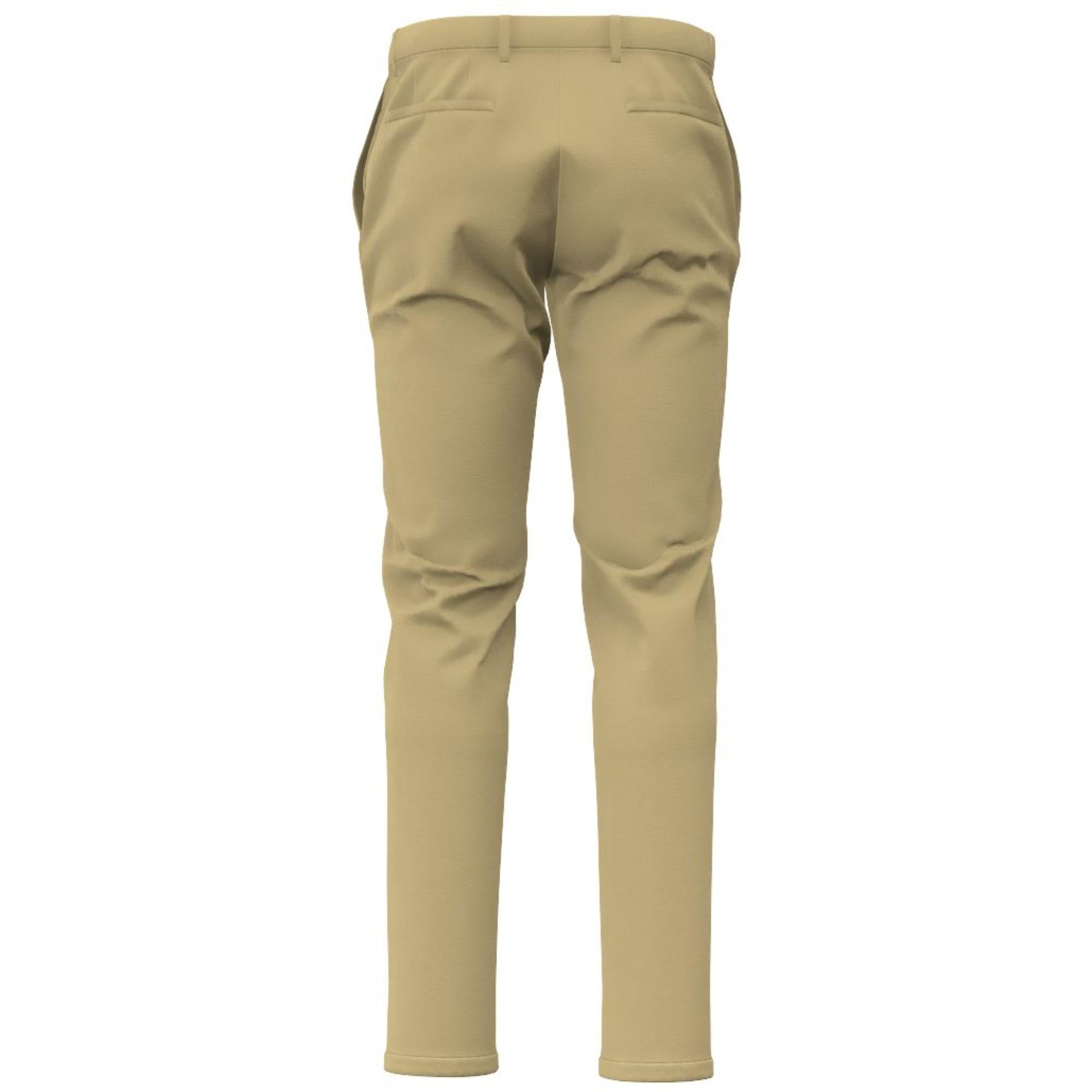 슬림핏 코튼 치노