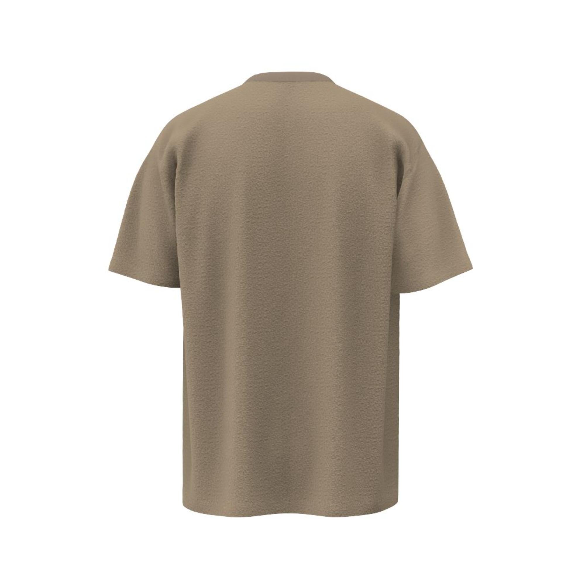 로고 프린트 코튼 오버사이즈 티셔츠