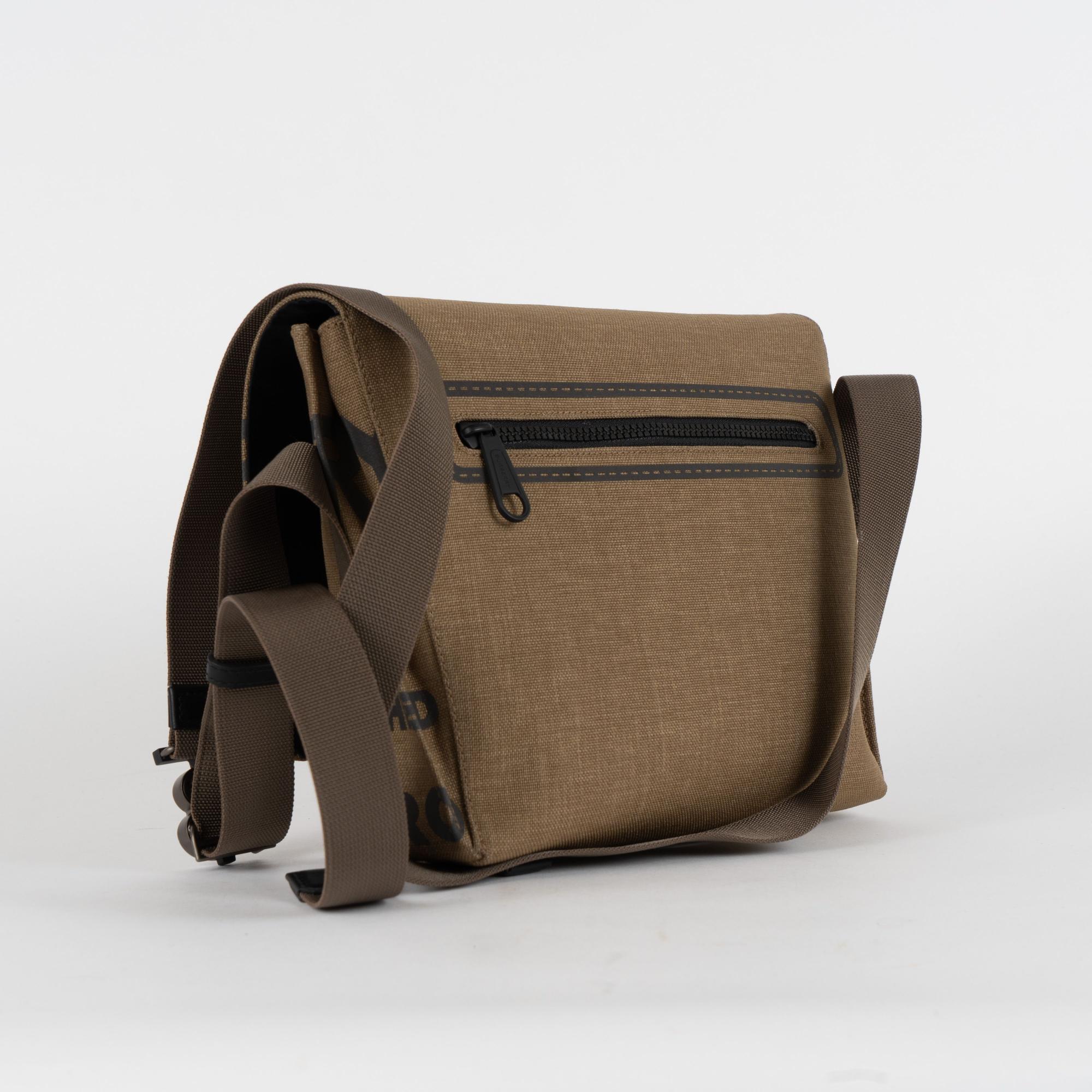 호스페리 프린트 나일론 스몰 메신저 백