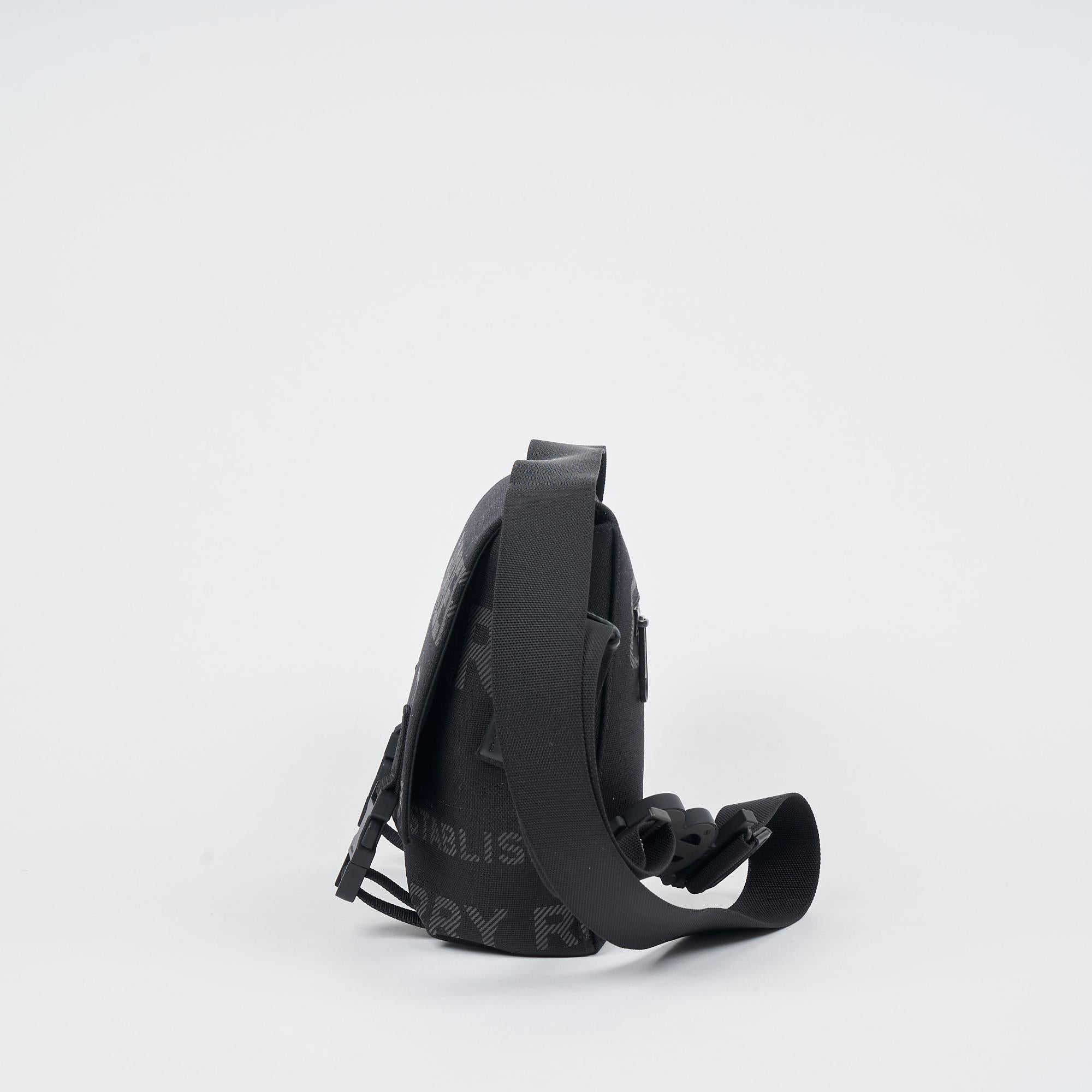 호스페리 프린트 나일론 스몰 락 백