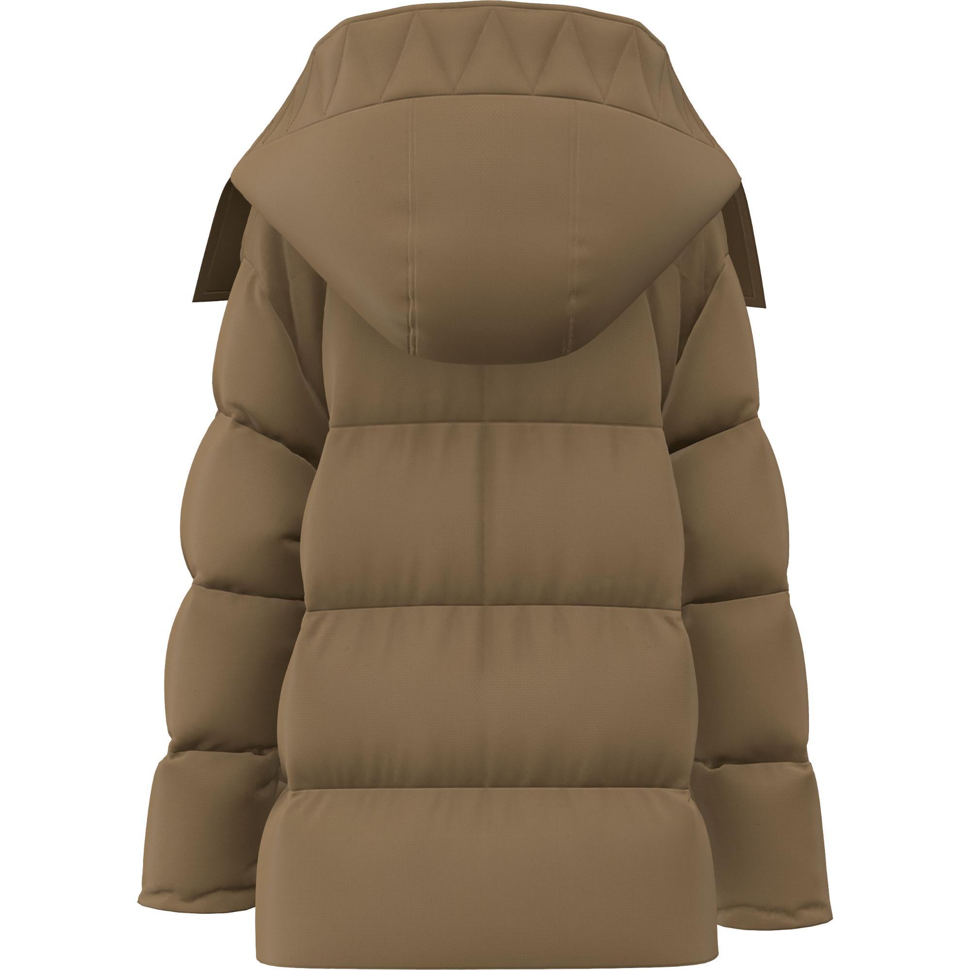 디태처블 워머 나일론 후드 퍼퍼 재킷