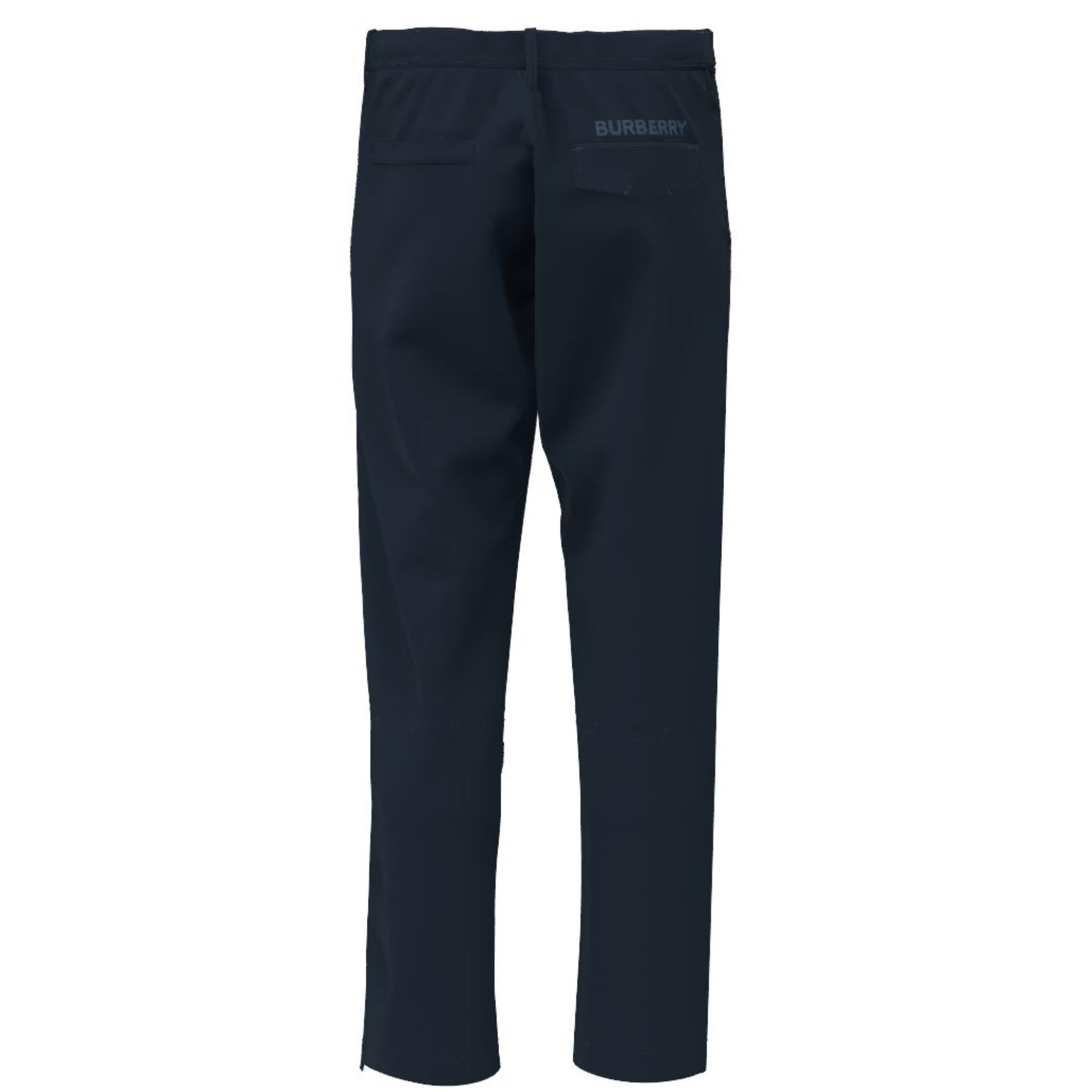 코튼 블렌드 테일러드 팬츠