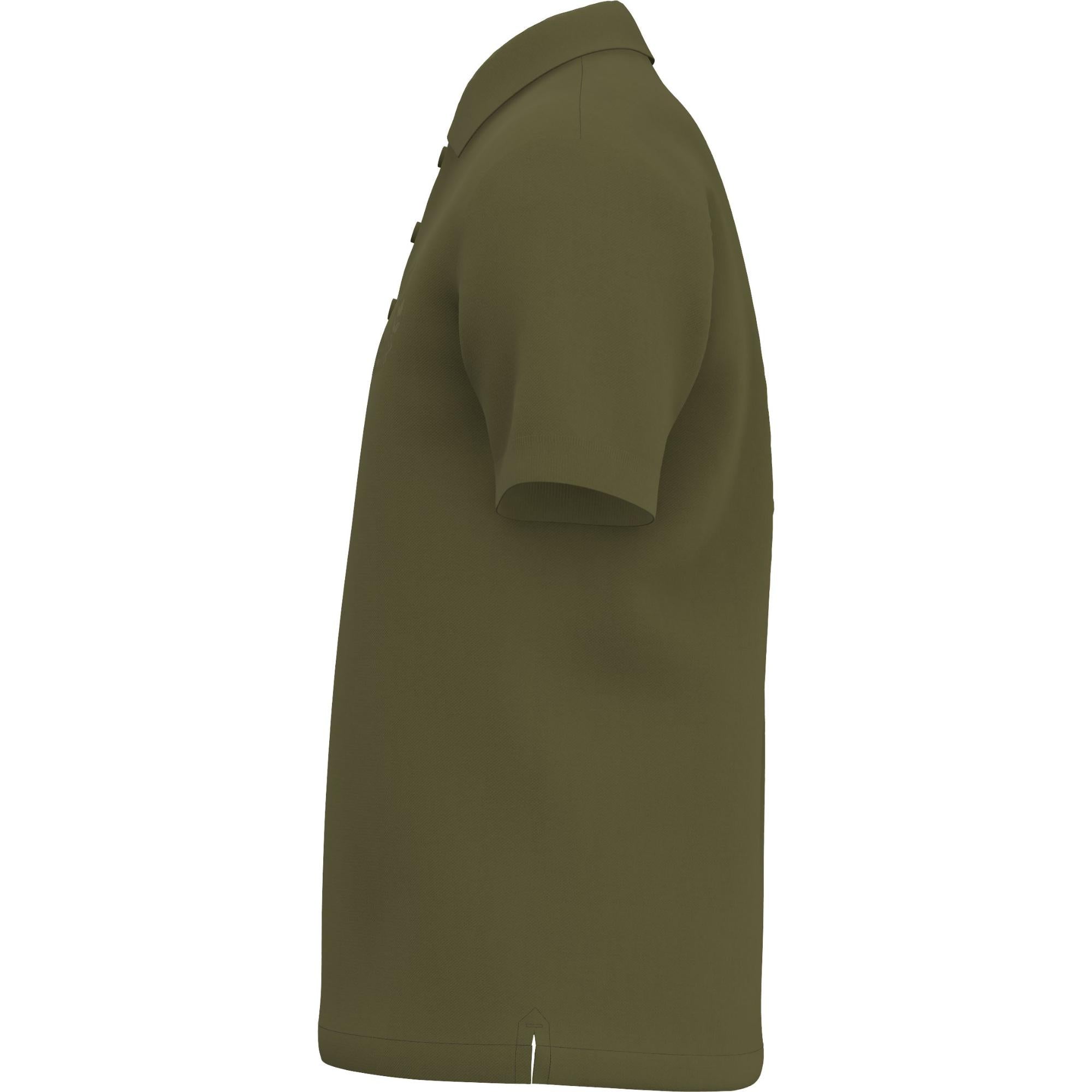 엠브로이더리 오크 리프 크레스트 코튼 피케 폴로셔츠