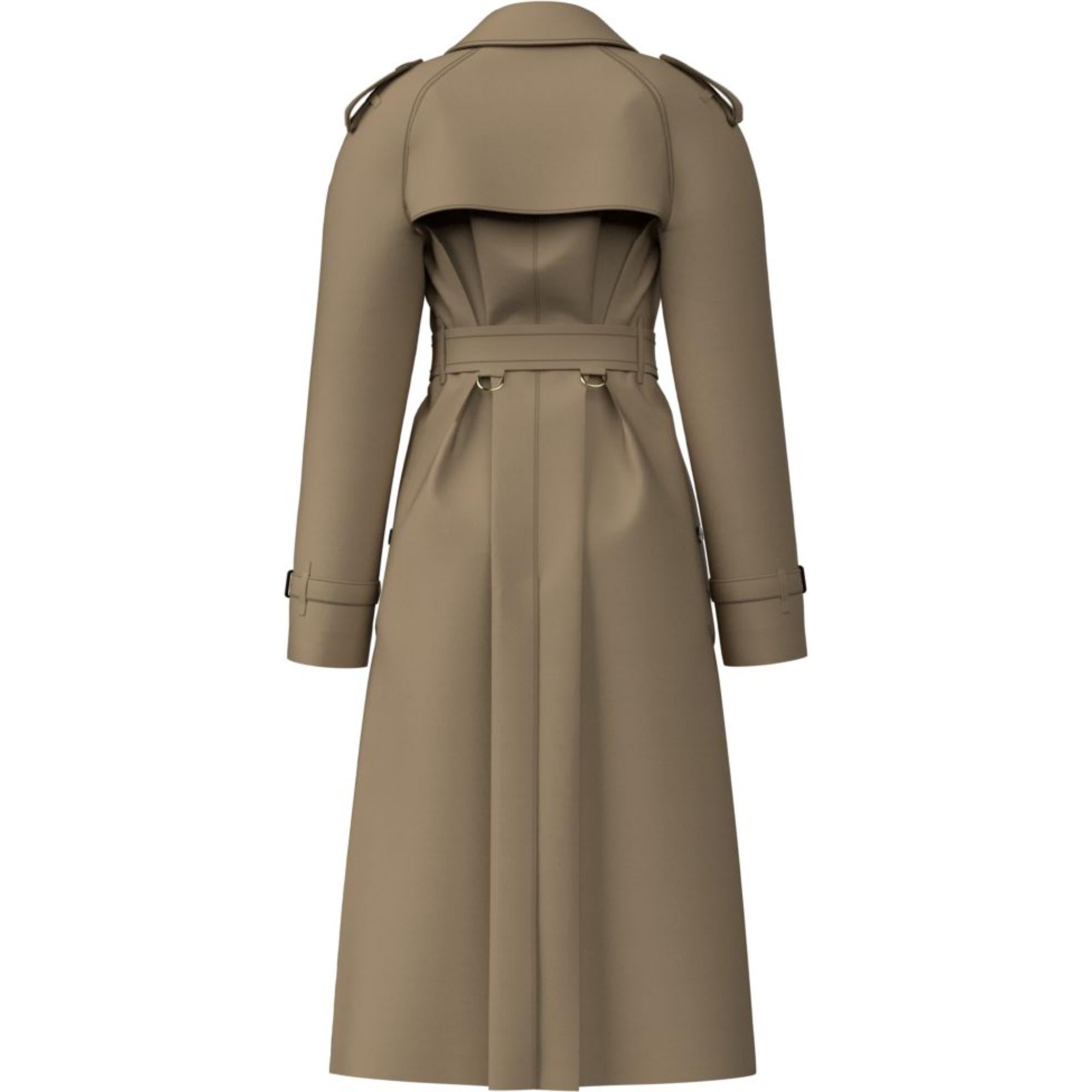 롱 워털루 헤리티지 트렌치코트