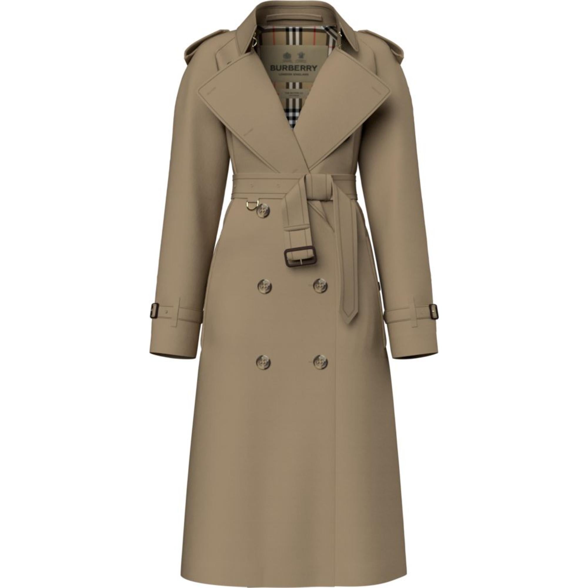 롱 워털루 헤리티지 트렌치코트