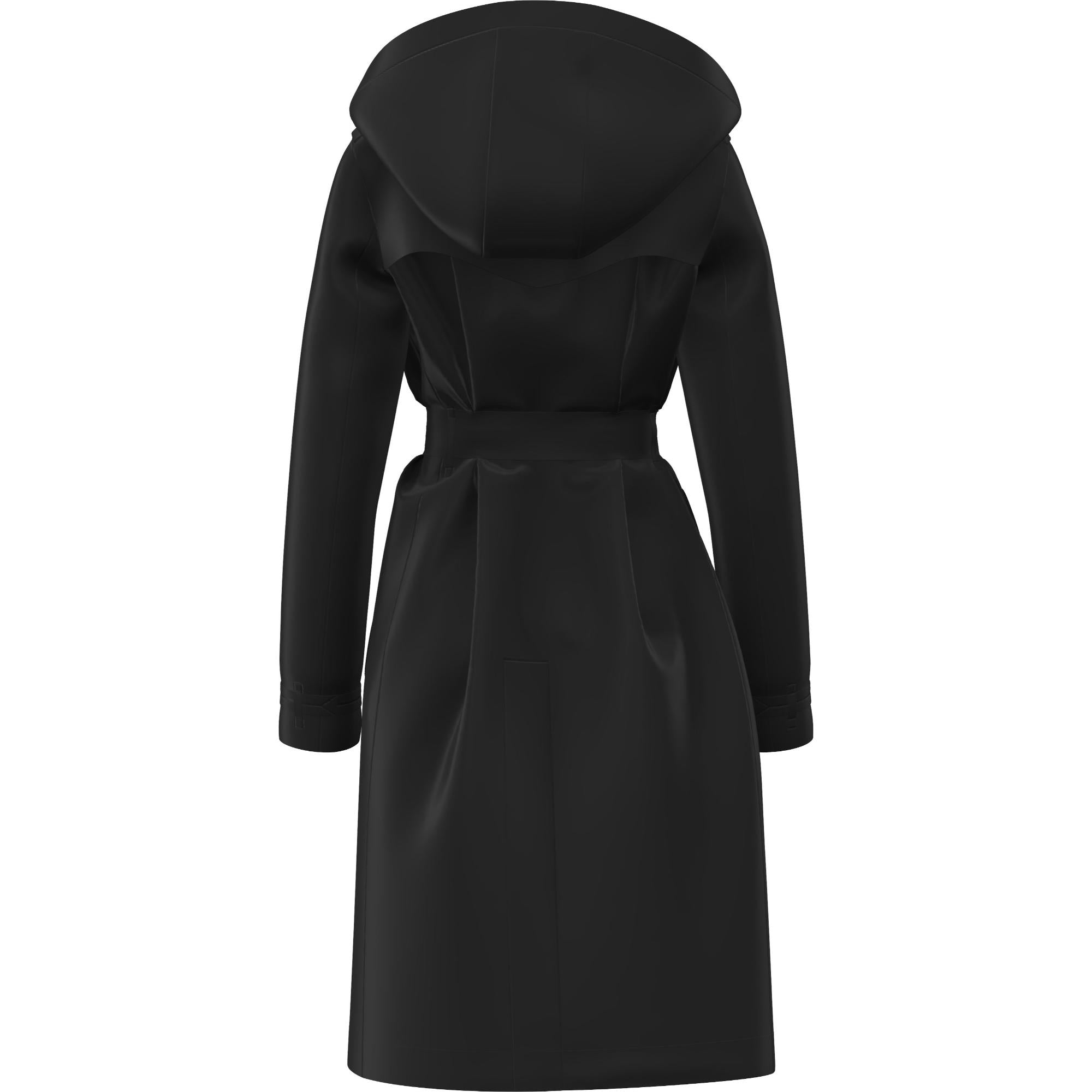 미드 렝스 태피터 켄징턴 트렌치코트